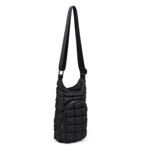 Product Image of Sol and Selene Let It Flow - Quilted Puffer Crossbody 841764110372 View 6 | Black