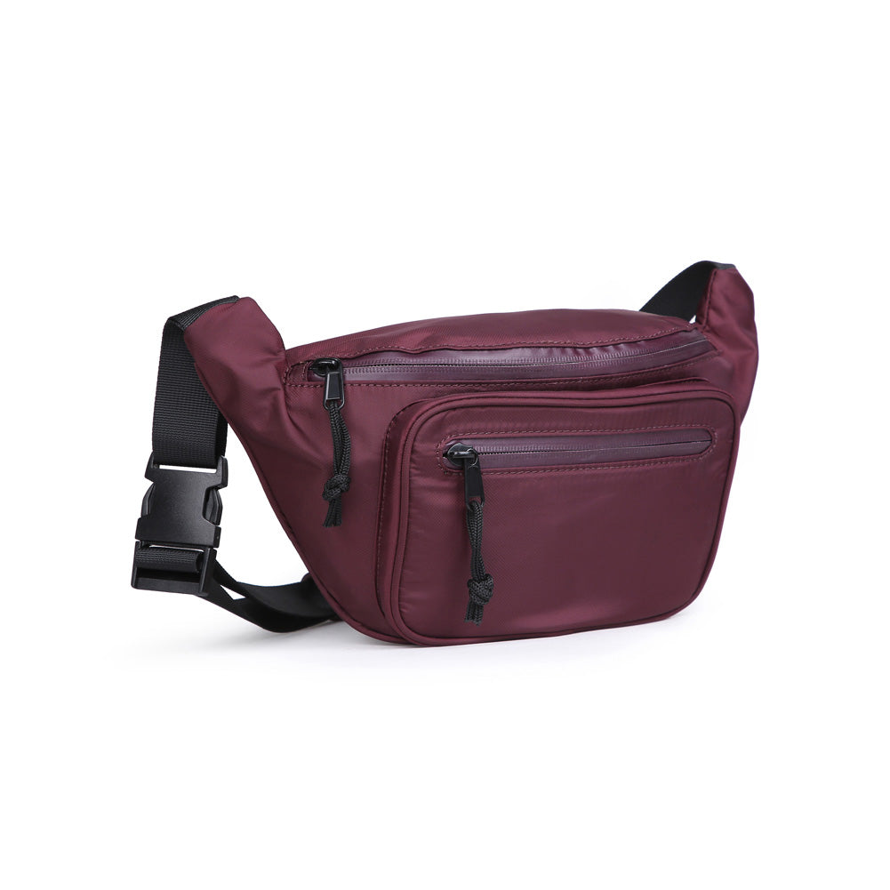 Product Image of Sol and Selene Hands Down Belt Bag 841764103626 View 6 | Burgundy