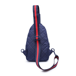 Sol and Selene Motivator Sling Backpack 841764106894 View 7 | Navy