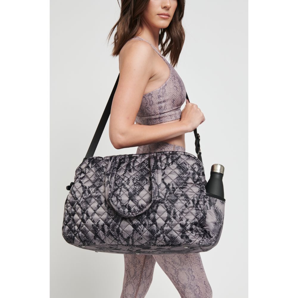 Woman wearing Black Snake Sol and Selene Getaway Weekender 841764105484 View 1 | Black Snake