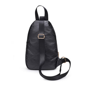 Product Image of Sol and Selene On The Go Sling Backpack 841764103800 View 3 | Black