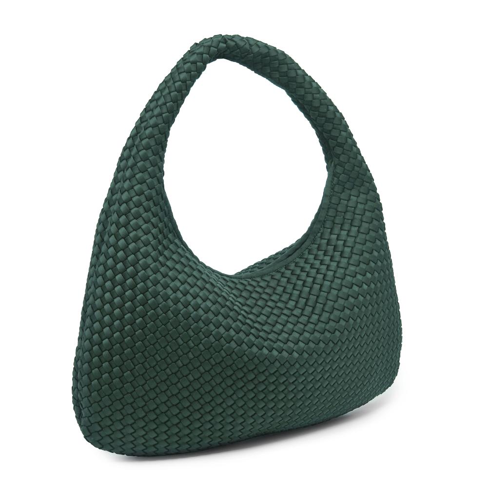 Product Image of Sol and Selene Dare to Dream - Large Woven Neoprene Hobo 841764110952 View 2 | Olive