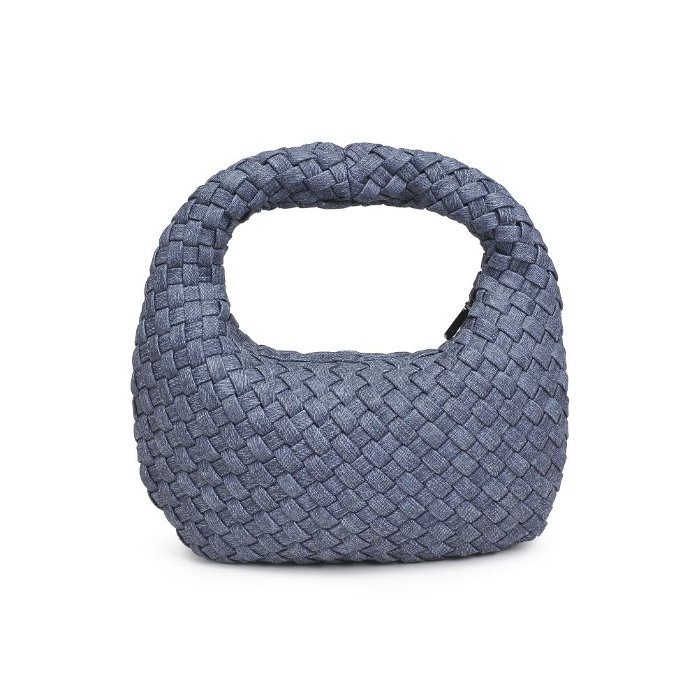 Product Image of Sol and Selene Dare to Dream - Small Woven Neoprene Clutch 841764111133 View 7 | Dark Denim