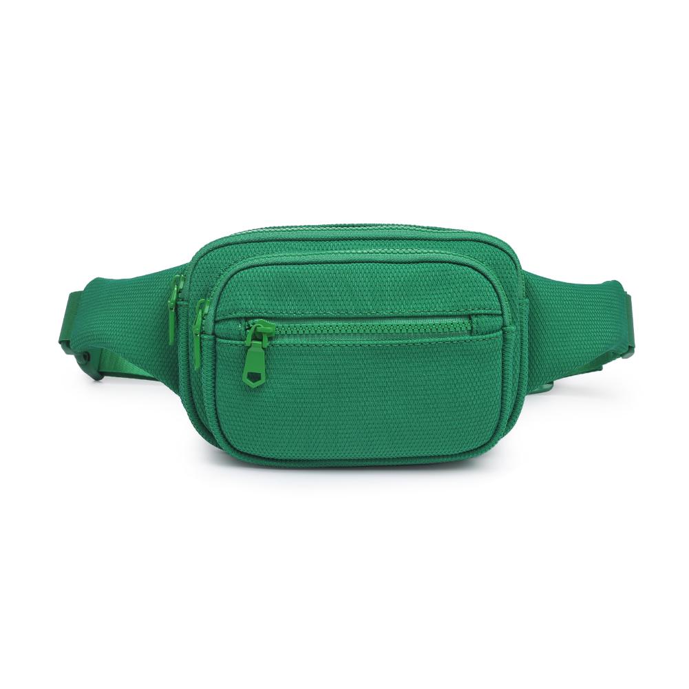 Product Image of Sol and Selene Hip Hugger - Neoprene Mesh Belt Bag 841764109840 View 5 | Green