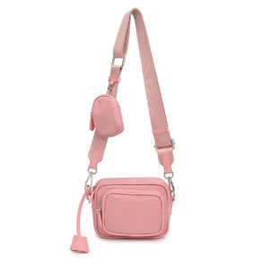 Product Image of Sol and Selene Traverse Crossbody 841764106351 View 1 | Pastel Pink