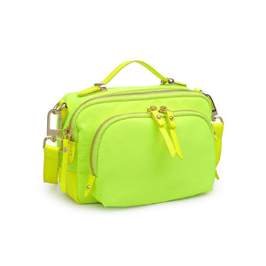 Product Image of Sol and Selene Pristine - Small Crossbody 841764104593 View 6 | Neon Yellow