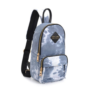 Product Image of Sol and Selene Hustle Sling Backpack 841764105552 View 6 | Cloud Grey