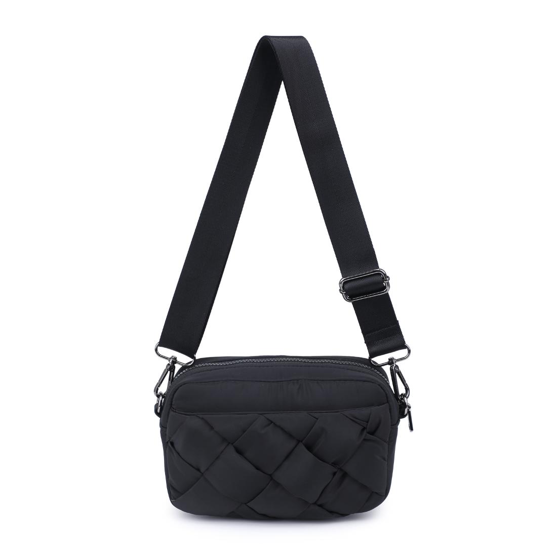 Product Image of Sol and Selene Inspiration - Braided Woven Nylon Crossbody 841764111775 View 7 | Black