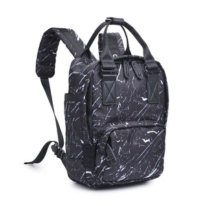 Product Image of Sol and Selene Iconic - Small Nylon Backpack 841764106726 View 6 | Black Marble