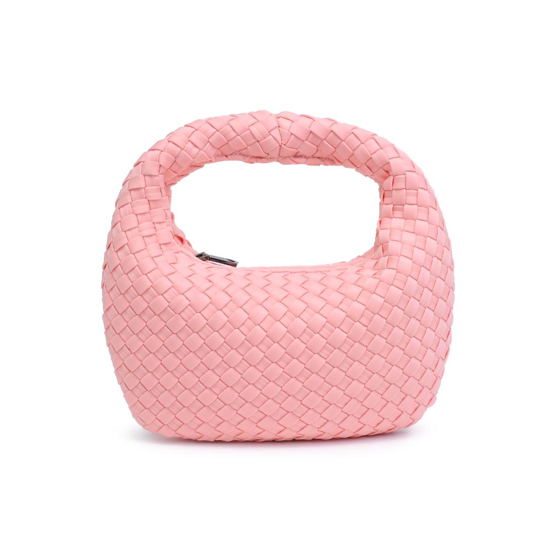 Product Image of Sol and Selene Dare to Dream - Small Woven Neoprene Clutch 841764111492 View 1 | Blush