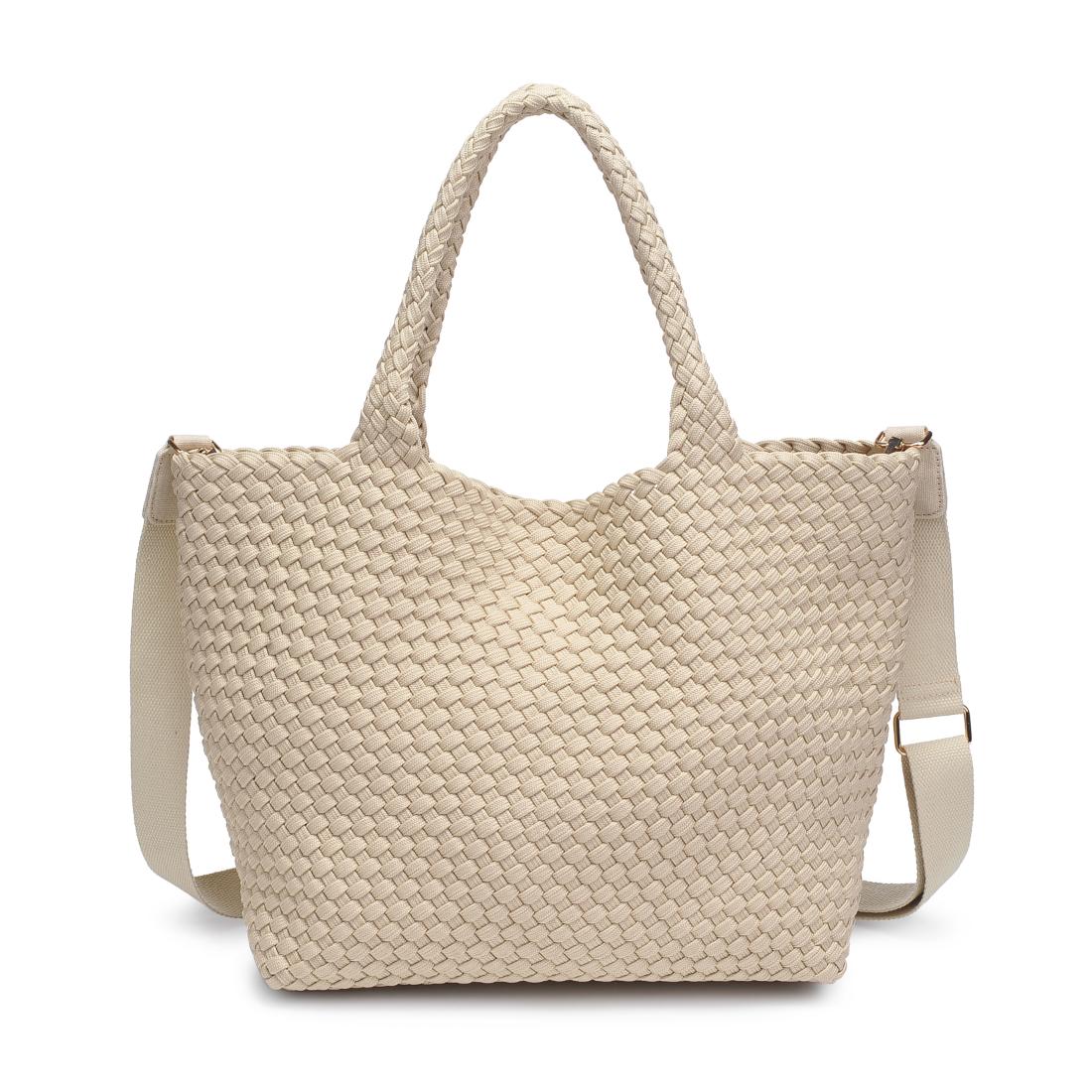 Product Image of Sol and Selene Sky&#39;s The Limit - Medium Sustainable Tote 841764111584 View 7 | Beige