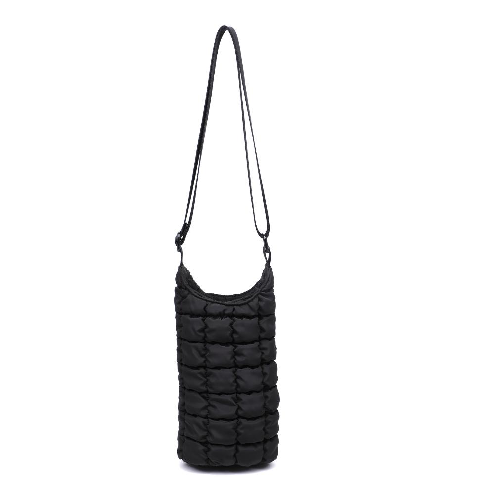 Product Image of Sol and Selene Let It Flow - Quilted Puffer Crossbody 841764110372 View 7 | Black