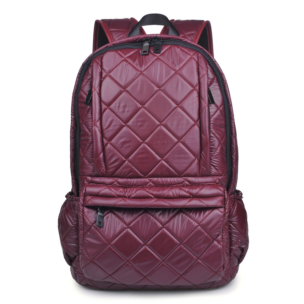 Product Image of Sol and Selene Wanderlust Backpack 841764101561 View 1 | Burgundy