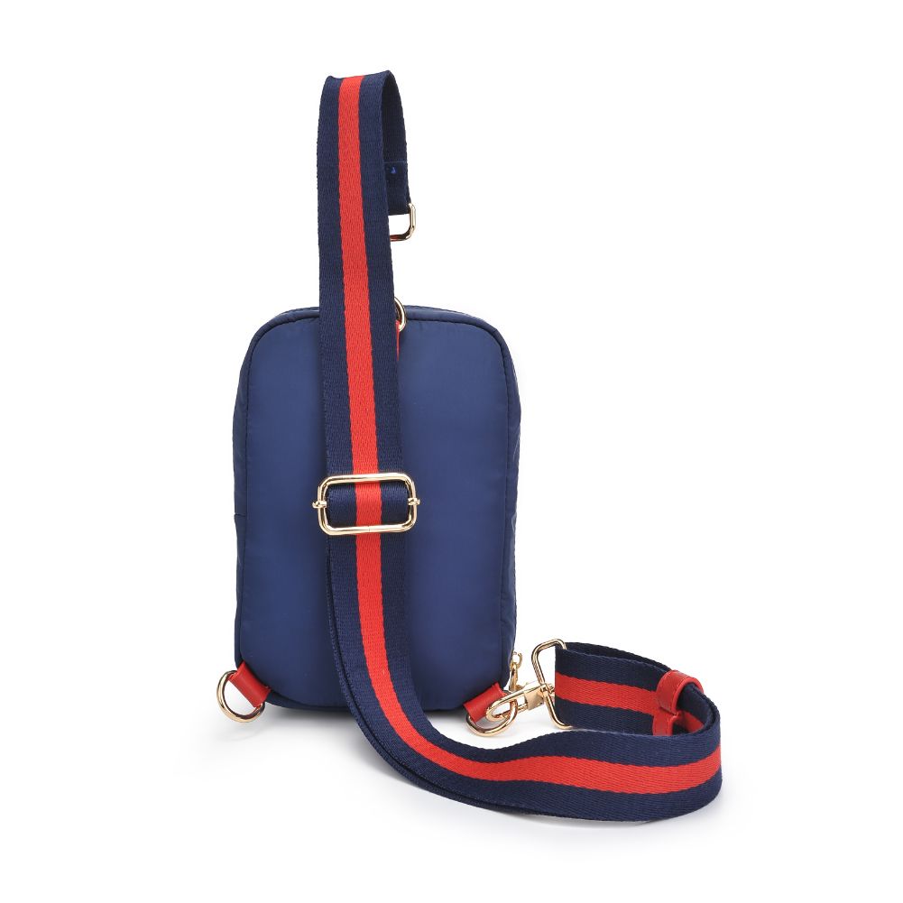 Product Image of Sol and Selene Accolade Sling Backpack 841764106443 View 7 | Navy