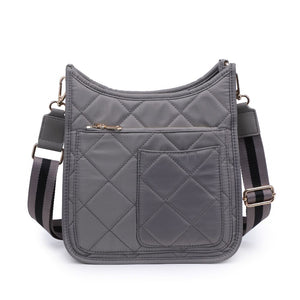 Product Image of Sol and Selene Motivator Messenger Crossbody 841764108485 View 5 | Carbon