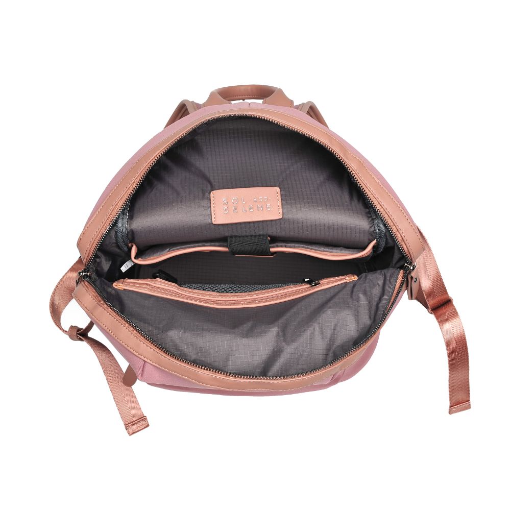 Product Image of Sol and Selene Carpe Diem - Neoprene Backpack 841764105613 View 8 | Mauve