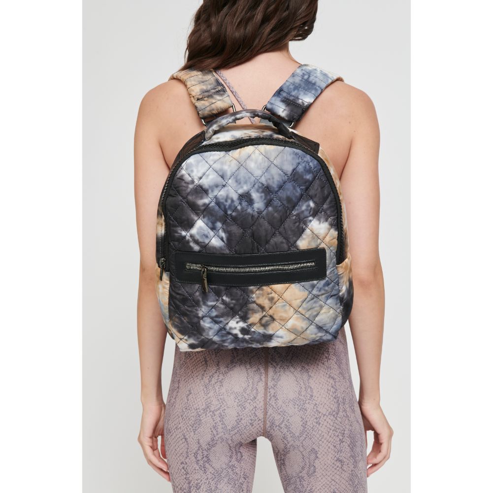 Woman wearing Storm Tie Dye Sol and Selene All Star Backpack 841764105514 View 1 | Storm Tie Dye