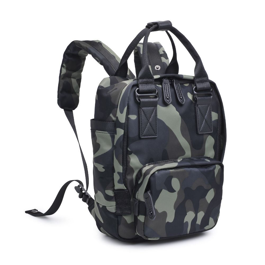 Product Image of Sol and Selene Iconic - Small Nylon Backpack 841764106719 View 6 | Camo