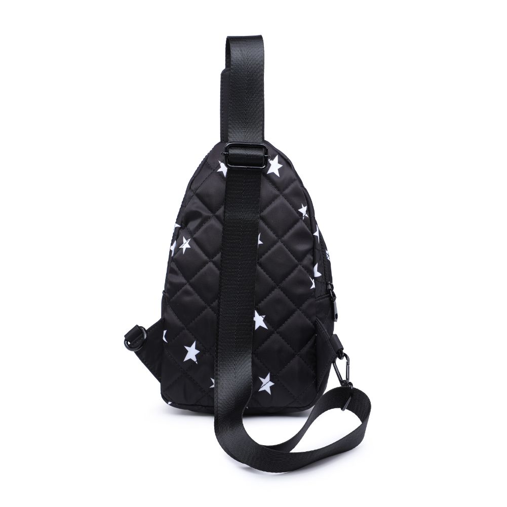 Product Image of Sol and Selene Motivator Sling Backpack 841764106887 View 7 | Black Star