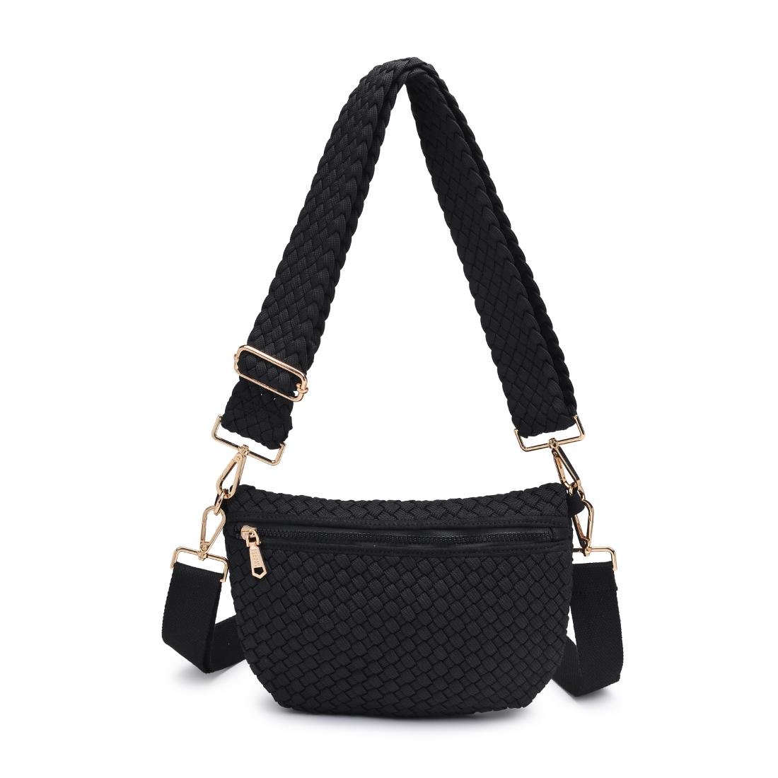 Product Image of Sol and Selene Ethereal - Woven Sustainable Crossbody 841764111539 View 5 | Black