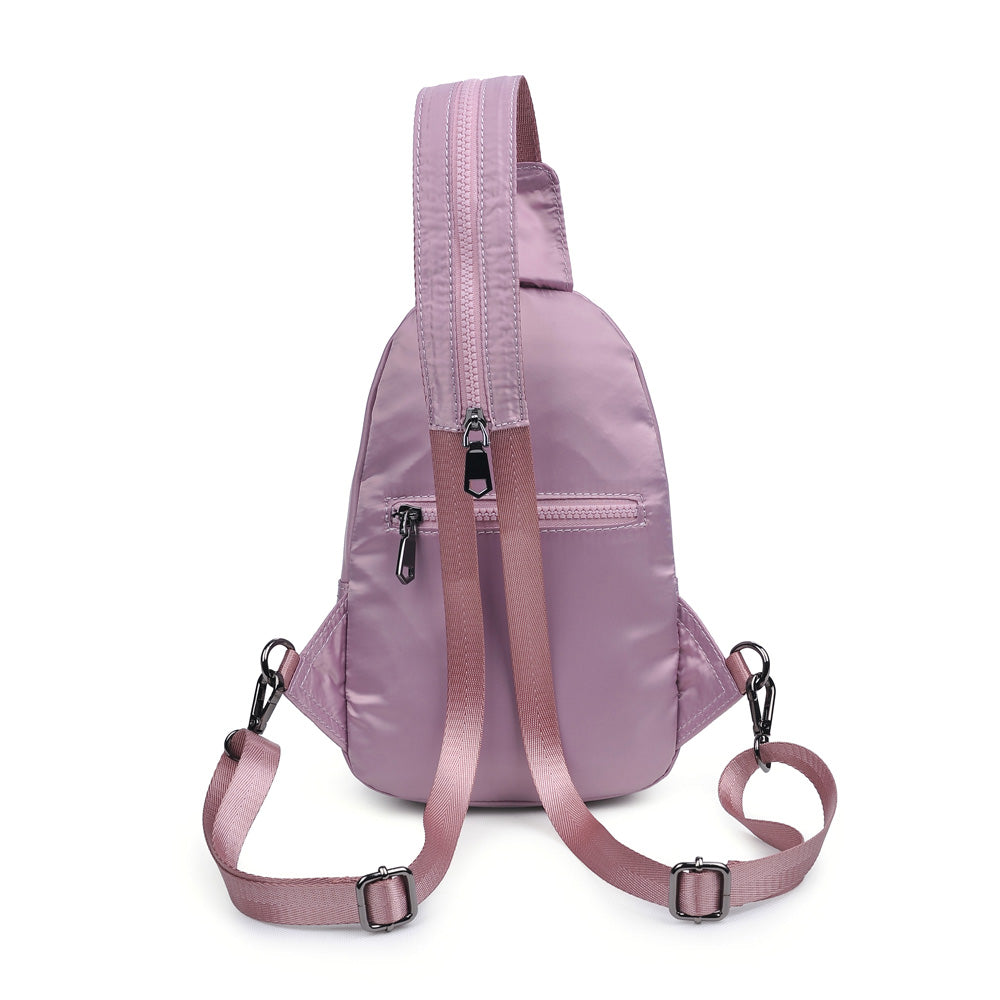 Product Image of Sol and Selene On The Run Sling Backpack 841764104418 View 7 | Blush