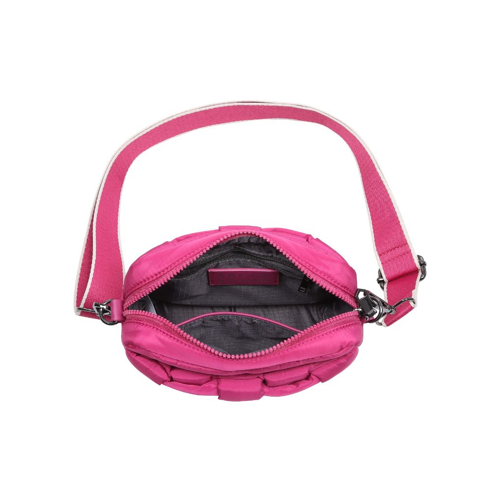 Product Image of Sol and Selene Inspiration - Woven Nylon Crossbody 841764107600 View 8 | Magenta