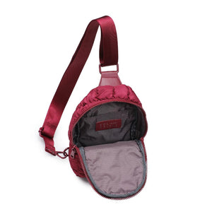 Sol and Selene Rejuvenate Sling Backpack 841764110716 View 8 | Burgundy