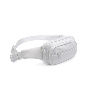 Product Image of Sol and Selene Hip Hugger - Neoprene Mesh Belt Bag 841764109826 View 6 | White