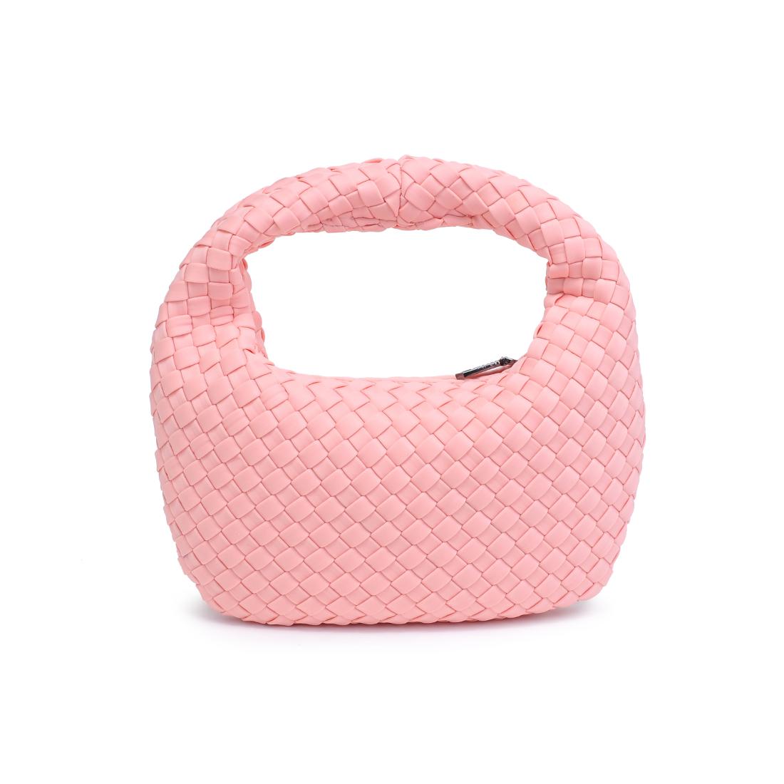 Product Image of Sol and Selene Dare to Dream - Small Woven Neoprene Clutch 841764111492 View 3 | Blush