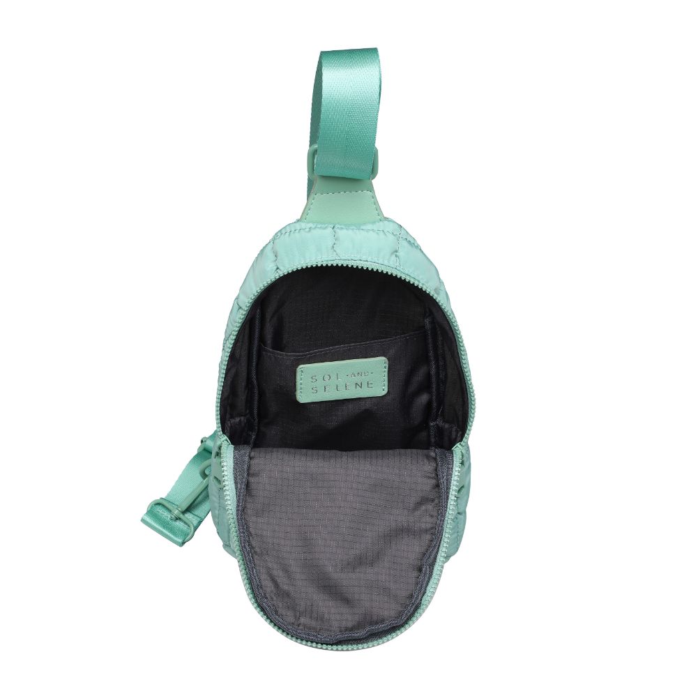 Sol and Selene Rejuvenate Sling Backpack 841764109598 View 8 | Pistachio