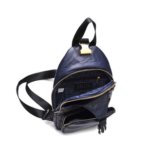 Product Image of Sol and Selene On The Go Sling Backpack 841764103824 View 4 | Navy