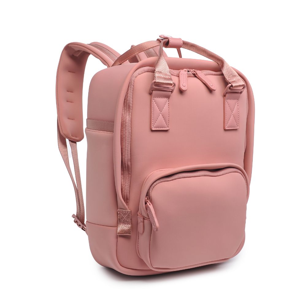 Product Image of Sol and Selene Iconic - Neoprene Backpack 841764106696 View 6 | Pastel Pink