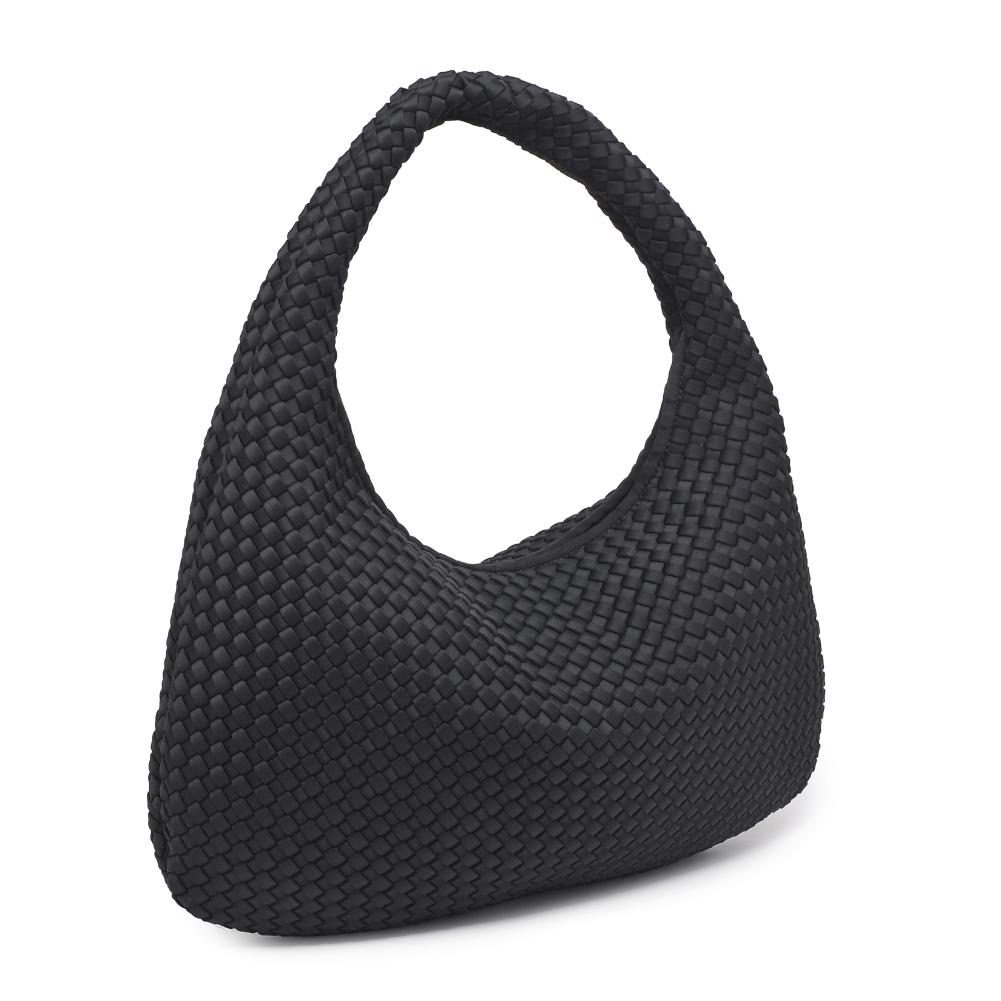 Product Image of Sol and Selene Dare to Dream - Large Woven Neoprene Hobo 841764110914 View 2 | Black