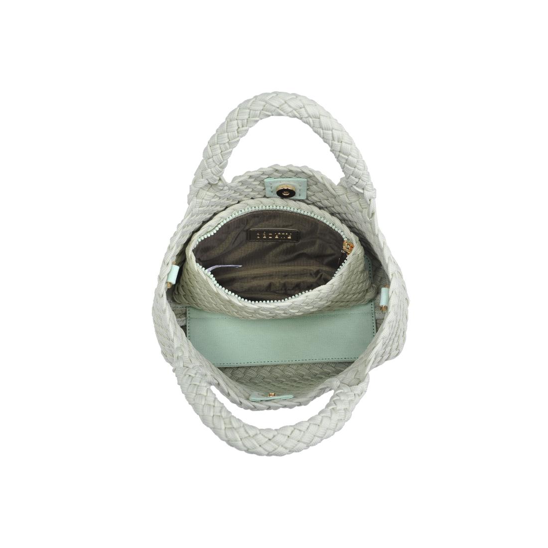 Product Image of Sol and Selene Sky&#39;s The Limit - Small Sustainable Crossbody 841764111744 View 8 | Pistachio