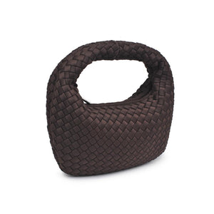 Product Image of Sol and Selene Dare to Dream - Small Woven Neoprene Clutch 841764111096 View 6 | Chocolate