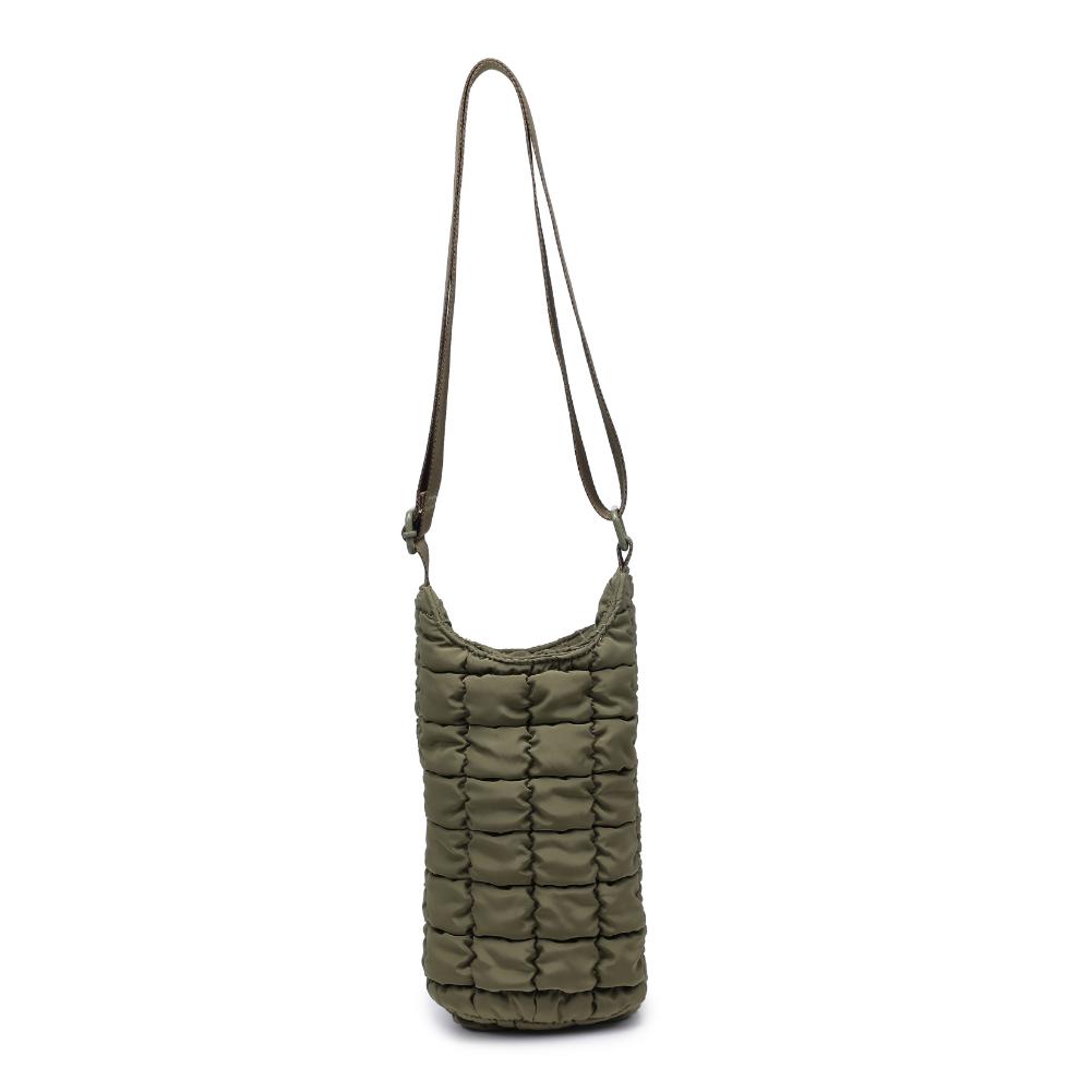 Product Image of Sol and Selene Let It Flow - Quilted Puffer Crossbody 841764110419 View 7 | Olive