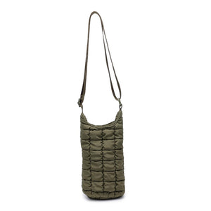 Product Image of Sol and Selene Let It Flow - Quilted Puffer Crossbody 841764110419 View 7 | Olive