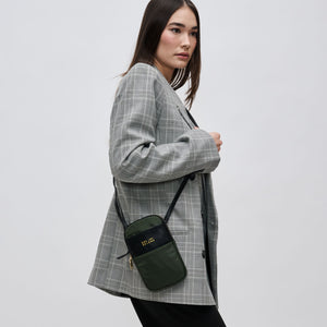 Woman wearing Olive Sol and Selene By My Side Crossbody 841764105767 View 1 | Olive