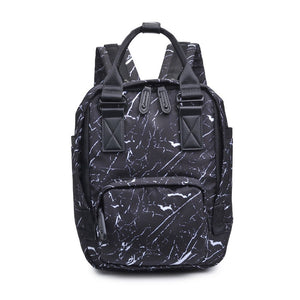 Product Image of Sol and Selene Iconic - Small Nylon Backpack 841764106726 View 5 | Black Marble