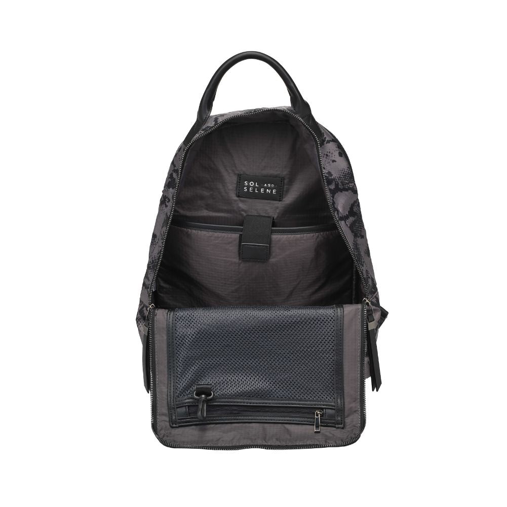Product Image of Sol and Selene Cloud Nine Backpack 841764105491 View 8 | Black Snake