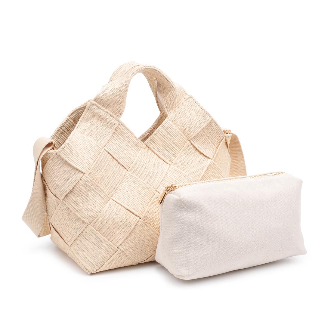 Product Image of Sol and Selene Resilience - Woven Straw Tote 841764111669 View 6 | Cream