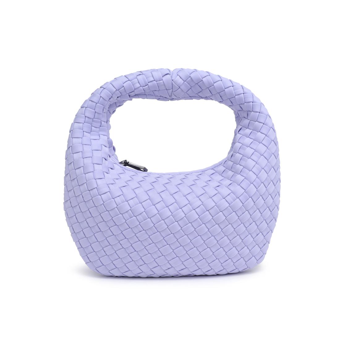 Product Image of Sol and Selene Dare to Dream - Small Woven Neoprene Clutch 841764111515 View 1 | Lilac