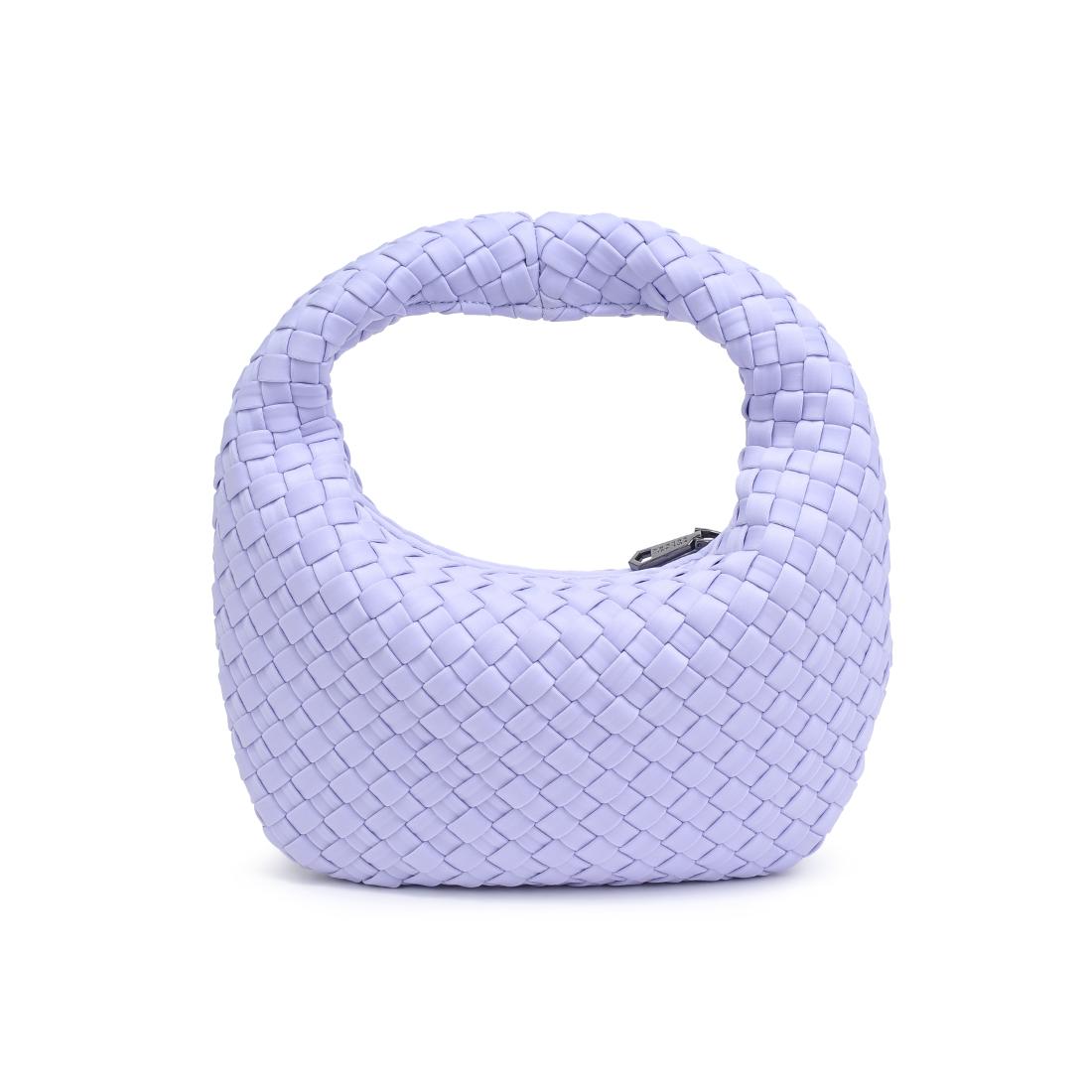 Product Image of Sol and Selene Dare to Dream - Small Woven Neoprene Clutch 841764111515 View 3 | Lilac