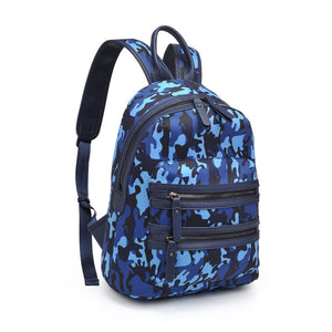 Product Image of Sol and Selene Carpe Diem - Neoprene Backpack 841764105583 View 6 | Navy Camo