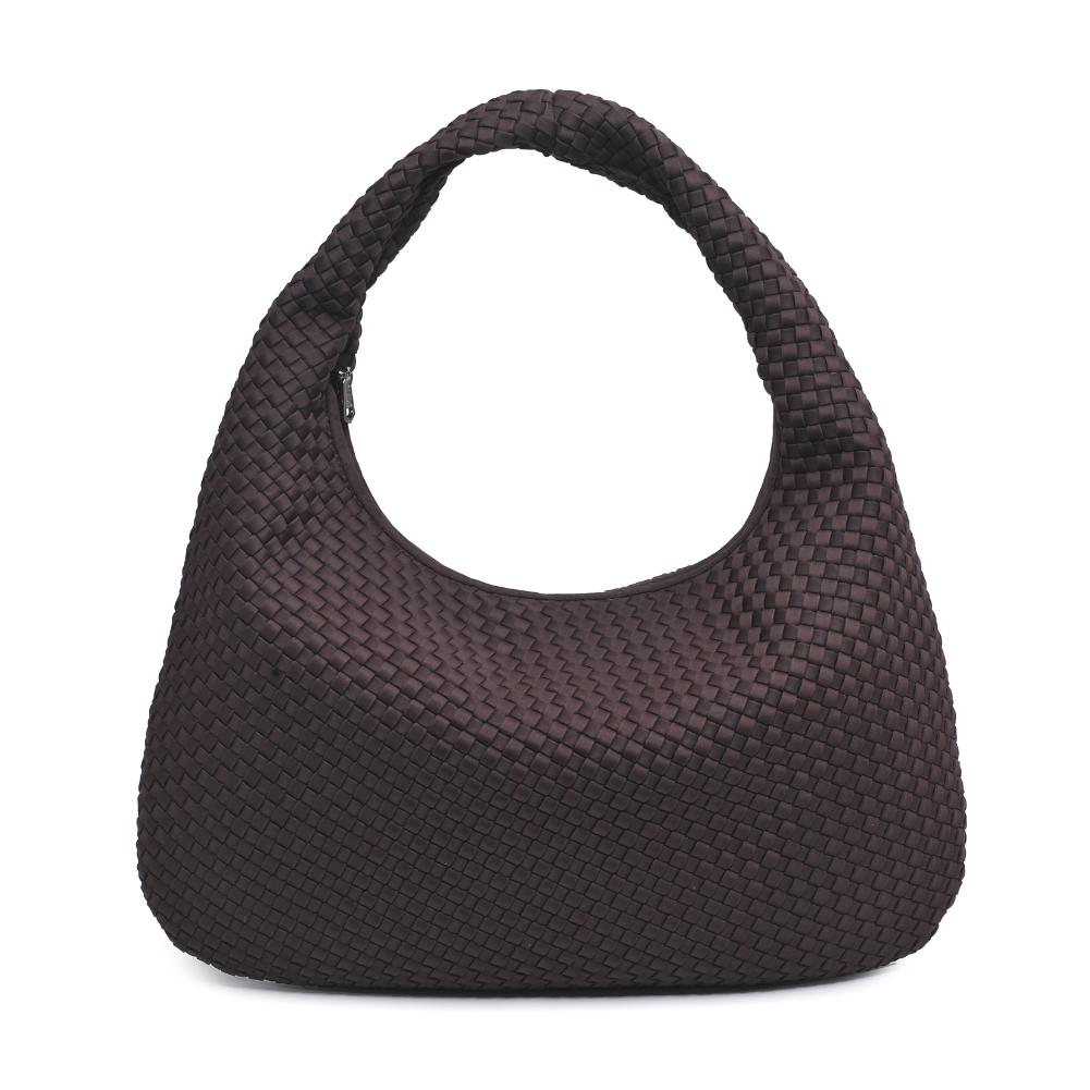 Product Image of Sol and Selene Dare to Dream - Large Woven Neoprene Hobo 841764110938 View 5 | Chocolate