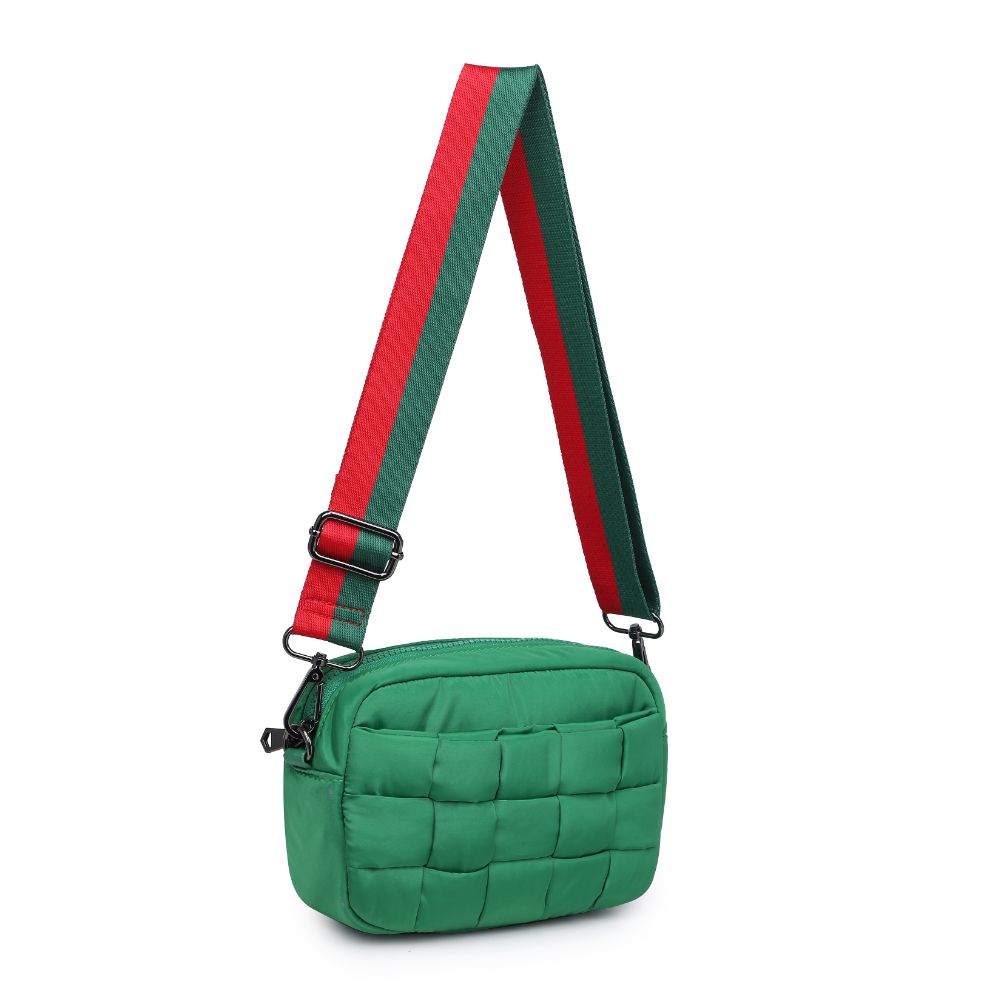 Product Image of Sol and Selene Inspiration - Woven Nylon Crossbody 841764107891 View 6 | Kelly Green