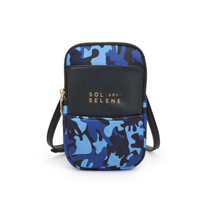 Product Image of Sol and Selene By My Side Crossbody 841764105774 View 5 | Navy Camo