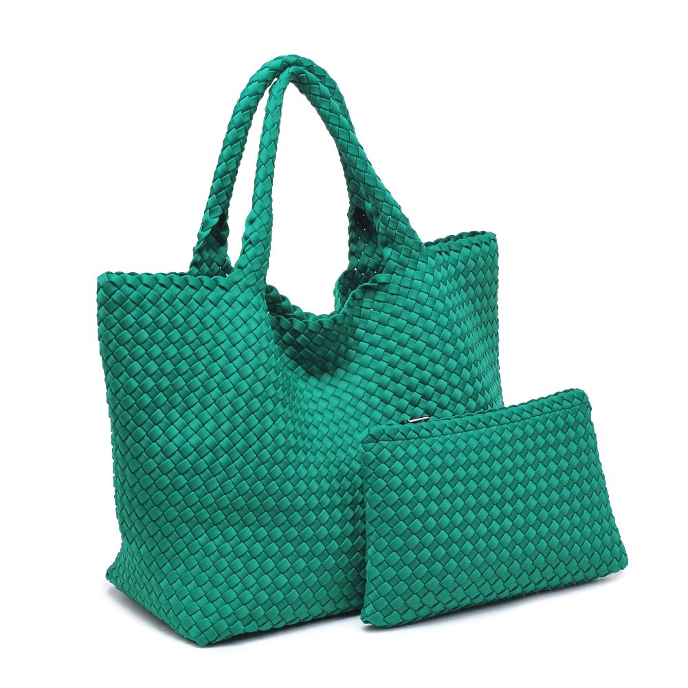 Sol and Selene Sky&#39;s The Limit - Large Tote 841764107853 View 6 | Emerald