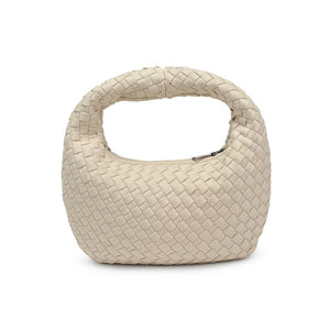 Product Image of Sol and Selene Dare to Dream - Small Woven Neoprene Clutch 841764111089 View 3 | Cream