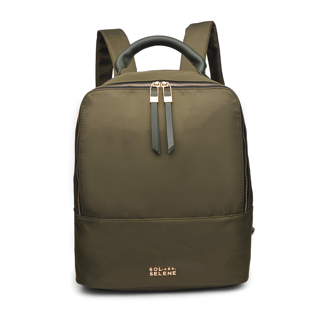 Product Image of Sol and Selene Cloud Nine Backpack 841764103060 View 5 | Olive